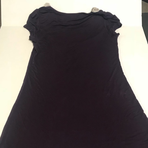 🐞Pink Rose size M dress/tunic Eggplant Purple - Picture 3 of 5